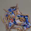 Tainehs Women's Sexy Halter Bikini Set Triangle Top String Swimwear Two Piece Swimsuits Cheeky Bathing Suit, Medium