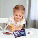 20 Sets Music Birthday Invitations Girl with Envelopes and Stickers Kids Invites Party Supplies Decoration 4x6 Inches