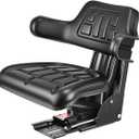 VEVOR Universal Forklift Seat Wrap Around, Universal Tractor Seat with Micro Switch, Adjustable Tractor Suspension Seat with Tilt Fits for John Deere, Ford, Massey Ferguson, New Holland Tractor