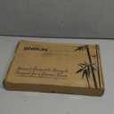 Bamboo Cutting Board for Kitchen, 3-Piece Set with Juice Grooves, Side Handles & Non-Slip Mats  Durable Bamboo Chopping Board for Meat, Vegetables and Fruits