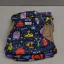 5 Pack Dog Diapers Male Reusable, Premium Belly Bands for Dogs, High Absorbing Male Dog Pee Wraps for Doggie in Incontinence or Excitable Urination and Training Cartoon, M