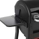 Weber Searwood 600/600XL Pellet Side Table Folding Side Shelf Adds 200 sq in Workspace & Holds 40 lb