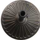 Sunnyglade 18" 30.2-lb Heavy Duty Round Patio Umbrella Base Antiqued Bronze