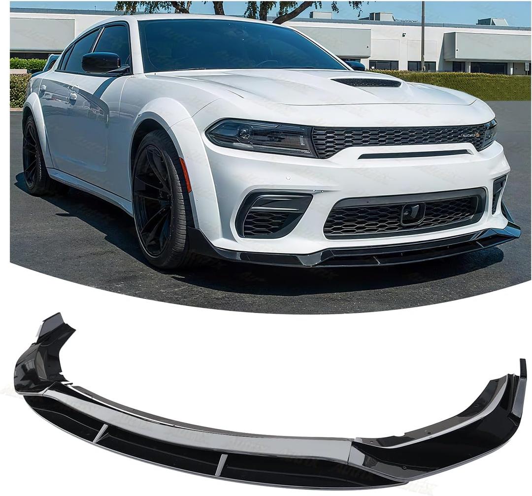 Front Bumper Lip Compatible with 2020–2024 Dodge Charger Widebody