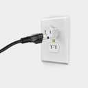 ZEAYEA 20 Pack 3 Prong to 2 Prong Adapter, Polarized Grounding Converter, Grounding Outlet Adapter for Wall Outlet Plugs Household Appliances