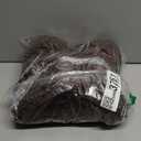 LuxUrux Plush Chenille Runner Rug  Ultra-Soft, Absorbent & Non-Slip Bath Mat for Bathroom, Hallway & More, Machine Washable (27 x 47 inches, Brown)