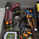 Squad Hero Rechargeable Laser Tag 360 Sensors + LCDs - Set of 4 - Easter Gift Ideas for Kids Teens and Adults Boys & Girls Family Fun - Cool Teenage Lazer Group Activity, Teen Gifts Ages 8+ Year Old