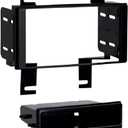 Metra Electronics 99-7616 Single/Double DIN Installation Kit for Select 2012-UP Nissan Rogue Vehicles,Black