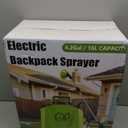 Battery Powered Backpack Sprayer 4 Gallon, Electric Garden Sprayer in Lawn