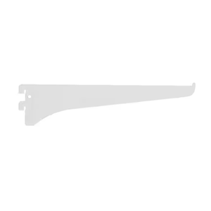 10 in. Light Duty Shelf Bracket- White
