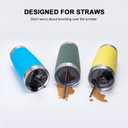 30 oz Tumbler Lids, Fits for 30Oz YETI Rambler, Ozark Trail and More, Koodee 2 Pack Spill-proof Lids,Covers for 30 Ounce Tumbler,Cup (Magenta)