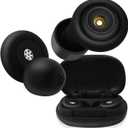 SilentNest Pro Noise Cancelling Sleeping Earplugs  Up to 50dB Enhanced Noise Reduction, Hearing Protection Earplugs for Side Sleepers & Noise Sensitivity | 10 Ear Tips & Travel Case