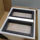 YAOHUOO 45" Large TV Riser for 3260 inch TV, TV Riser Stand Shelf with Steel Legs, Tabletop TV Stand Riser for Home Office (Rustic Brown, 45"W×11.8"D×7.1"H)