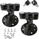Upgraded RX-LOX-PM Pack Mount Lock 2 Pack with Same Keys - Fits for rotopax Locking Mount - Single Key Convenience! (2 Pack)