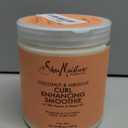SheaMoisture Curl Enhancing Smoothie Hair Cream Coconut and Hibiscus for Thick, Curly Hair Sulfate Free and Paraben Free Curl Cream 20 oz (['20 Ounce (Pack of 1)'])