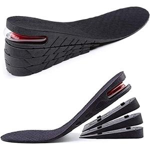 Height Increase Insoles Air Taller Cushion Shoes Insoles 4-Layer Heel Insert for Men