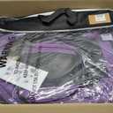Car Seat Covers Front Seat Purple Black, Luxury Faux Leather Waterproof Non-Slip Seat Protector Universal Fit for Most Cars SUVs Trucks Pick-ups,Car Interior AccessoriesPurple Black-Front