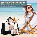 Mom Gifts for Mothers Day, Best Mom Gifts from Daughter Son Kids, Unique Birthday Present for Mama Women Mother-in-Law Grandmas Nana w/Canvas Tote Bag & Makeup Bag