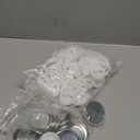 AHANDMAKER 100 Sets Button Maker Supplies, 1.73 Inch/ 44mm Pin Back Button Parts for Button Maker Machine, Round Badge Blank Button Pins, Includes Metal Cover, Plastic Pin Backs, Plastic Clear Film