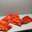 Tapata Petite 28.5" Inseam Womens Satin Cargo Pants High Waisted Wide Leg Casual Streetwear Trousers Club Outfits, Red M