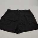 Comfortable Elegant Shorts Women Spring Autumn Casual High Waist Button Wide-Leg Shorts , Size XL