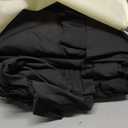 6 Pack Black Round Spandex Tablecloth for 60 inch Table, Wrinkle Free Stretchy 120inch Fitted 5FT Round Table Cloths Cover with Skirt for Wedding Birthday Party Dining Banquet Events