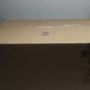 Winco Slender Trash Can, 23-Gallon, Black