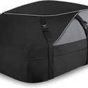Sailnovo Rooftop Cargo Carrier Roof Bag, 20 Cubic feet Soft Waterproof Car Roof Bag fit Cars with/Without Rack, 6 Tie-Down Straps, 6 Door Hooks, Foldable Car Top Carrier for Road Trip Camping Travel