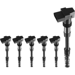 A-Premium Ignition Coil Packs of 6 Compatible with Volkswagen EuroVan 2001 2002 2003 V6 2.8L
