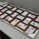 HELLO LAURA 21 Opening Photo Collage Frame for Wall - 4x6 Picture Frame Display Multiple Photos - Family Picture Frames Wall Decor for Home - Gold