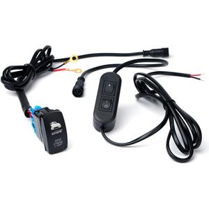 Xprite Wiring Harness with 2 Switches For Rear LED Strobe Chase Light Bars