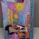 LED Drawing Board for Kids - 20 Inch Erasable Acrylic Electronic White Boards, with 7 Fluorescent Markers,Stand, 7 RGB Colors & 4 Modes - Creative Fun & Christmas Gift for Grandkids