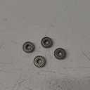 Rollator Caster Wheel Bearings,Wheelchair Caster Bearings,Rollator,Transport Chairs,Wheelchair,Universal Replacement Parts.ID8.0*OD22*T9mm,Compatible with 8.0MM (5/16") Wheel axles,STDS1011,(4pcs)