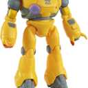 Mattel Disney and Pixar Lightyear Action Figure & Accessories, Battle Equipped Zyclops Robot Toy with Projectiles, Blasting & Eject Action