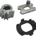 Key Cylinder Gear, Steering Column Ignition Switch Lock Actuator Cylinder Gear Fits For Ford Mercury Lincoln Mazda, Replaces F3TZ-3E717-A, F2DZ-3E700-A, F2DZ-3C610-A