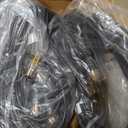 Svater 192 FT Outdoor String Lights 2W, Patio Light for Outside with 64 Antique S14 Plastic LED Bulbs, IP65 Waterproof Hanging Cafe Market Lighting, ETL-Listed Dimmable Warm White (48 FT x 4)