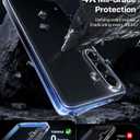 TORRAS Shockproof for Samsung Galaxy S26 Case, [Not Yellowing] [12FT Military-Grade Protection] Thin & Soft Touch Transparent Case for Samsung S26 with 3 Colors DIY Buttons [Anti-Slip], Diamond Clear