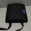 Everlasting Comfort Lumbar Support Pillow for Office Chair - Memory Foam Back Cushion for Car Seat - Promotes Better Posture, Back Pain Relief - Ideal Gaming and Desk Chairs Work and Home Essentials (A. Black Mesh)