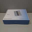 MakeFit Dual Handheld Shower Head Combo, 2-in-1 Rain Shower Heads System 8 Inch Rainfall Shower Head and 10 Modes High Pressure Hand Held Showerhead with Built-in Power Wash (Chrome)