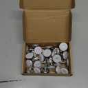 30Pcs Adjustable Furniture Leg Base Leveller Table Leveling Feet Pads, M6 x 15mmThreaded Rod