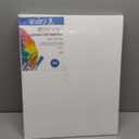 GOTIDEAL Canvases for Painting, 16x20 inch of 5 Pack, Professional Primed White Blank Flat Canvas Panels- 100% Cotton Artist Canvas Boards for Acrylics Painting, Oil Watercolor Tempera
