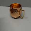 Moscow Mule Copper Mugs - Unique HANDCRAFTED Gift Set of 4, Hammered by Artisan, 100% Pure Solid Copper Cups 16oz for Drinking Water & Cocktails, Include 19 Pcs accessories & Special Opener