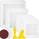 Bates Choice - Drywall Repair Kit, 16pcs, Dry Wall Patch Kits, Wall Repair Patch Kit, Wall Patch Repair Kit, Drywall Hole Patch, Drywall Patch Kit, Wall Hole Repair Kit, Drywall Patch Hole