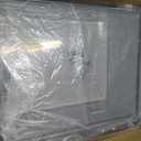 ABS Electrical Junction Box, Ventilated Design, Cable Grommets, IP65 Waterproof Enclosure, Indoor/Outdoor Use with Mounting Panel.. (Clear Cover, 17.7"x13.7"x7.9")