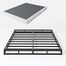 Vehowy Low Profile Box Spring Queen Size, 3 Inch Box Spring for Queen Bed, Heavy Duty Mattress Foundation, Metal Bed Base,Non-Slip,Easy Assembly