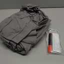 Grounding Sheet Queen Size - 95% Organic Cotton + 5% Pure Silver Fiber, Earth Connected Bedding (60"x 80"x 13" Gray) Fitted with Cord