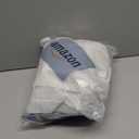 BFNN Cat Screen Door, Extra Tall Cat-Proof Mesh Gate, Fit Door Size 32'' x 80'', Anti-Cat Scratch Mesh with Zipper Closure, for Living Room, Kitchen, Bedroom (White) (35.4" W x 83.5" H)