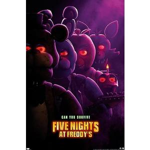 Trends International Five Nights at Freddy's Movie - Teaser One Sheet Wall Poster, Pack of 2