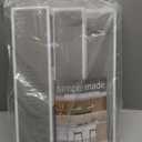 SIMPLEMADE 3-Tier Spice Rack Organizer - Versatile Storage Shelf for Kitchen, Bathroom, Bedroom & Office, Set of 1, White