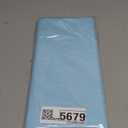 8 Pack Plastic Tablecloth 84" Disposable Table Cloths for 6 to 8 Foot Tables Round Table Cover for Parties (Light Blue, Round)